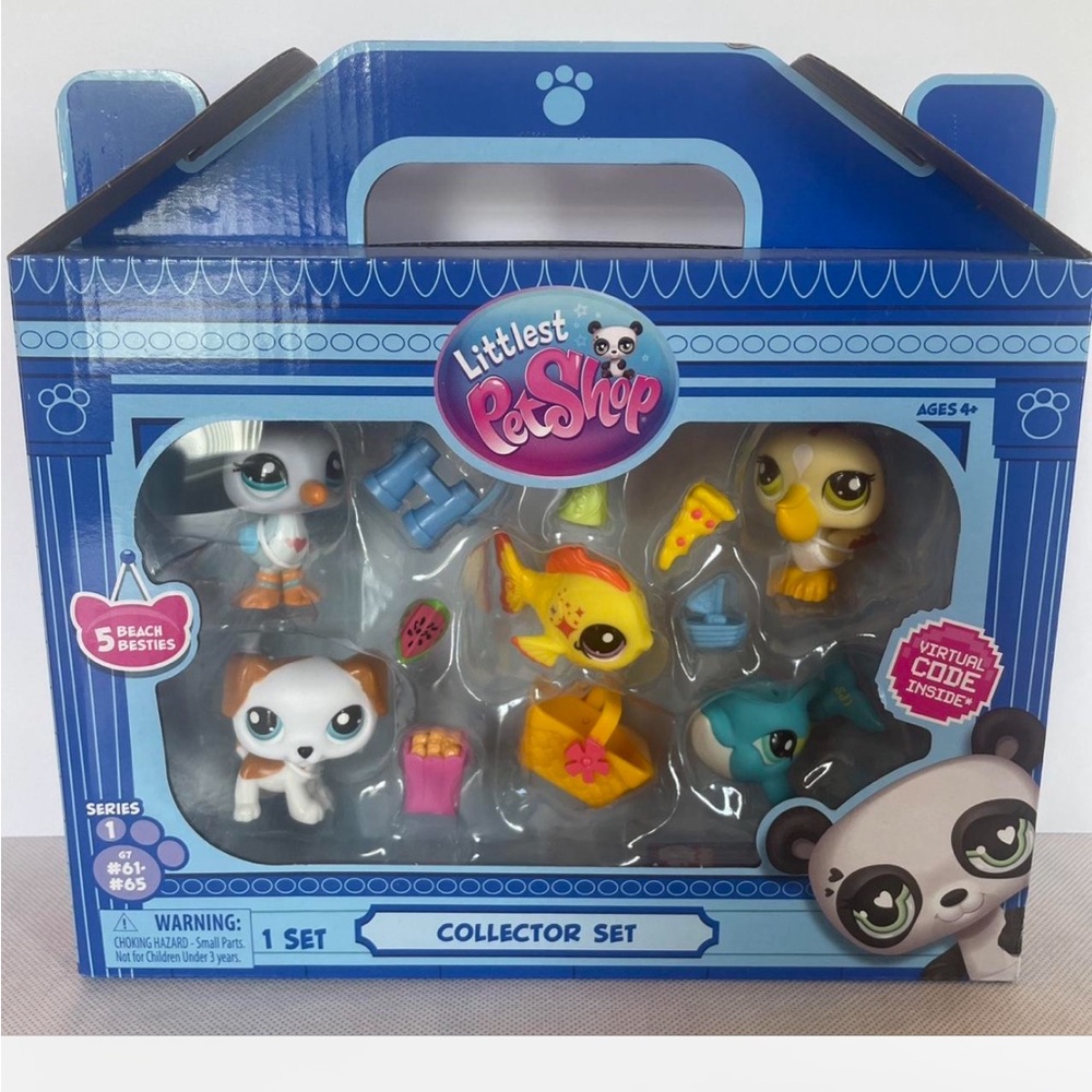 Littlest Pet Shop Beach Besties Generation 1 61, 62, 63, 64, 65 Dolphin Rare